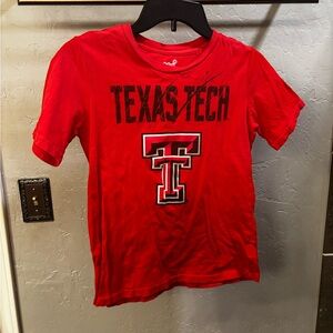 Kids' Texas Tech Red Short Sleeve Tee